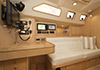 Bluewater 420 Raised Saloon | 'China Girl' Nav Station & Stb Settee